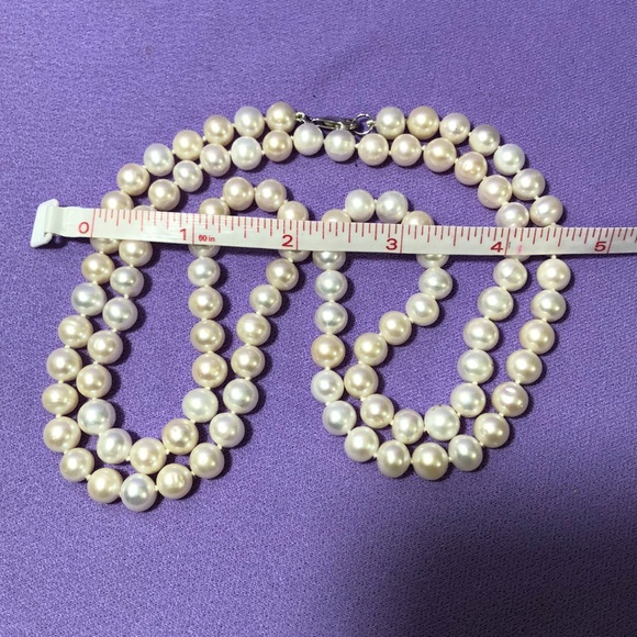 35” Genuine Hawaiian Freshwater Pearls Necklace - Picture 3 of 8